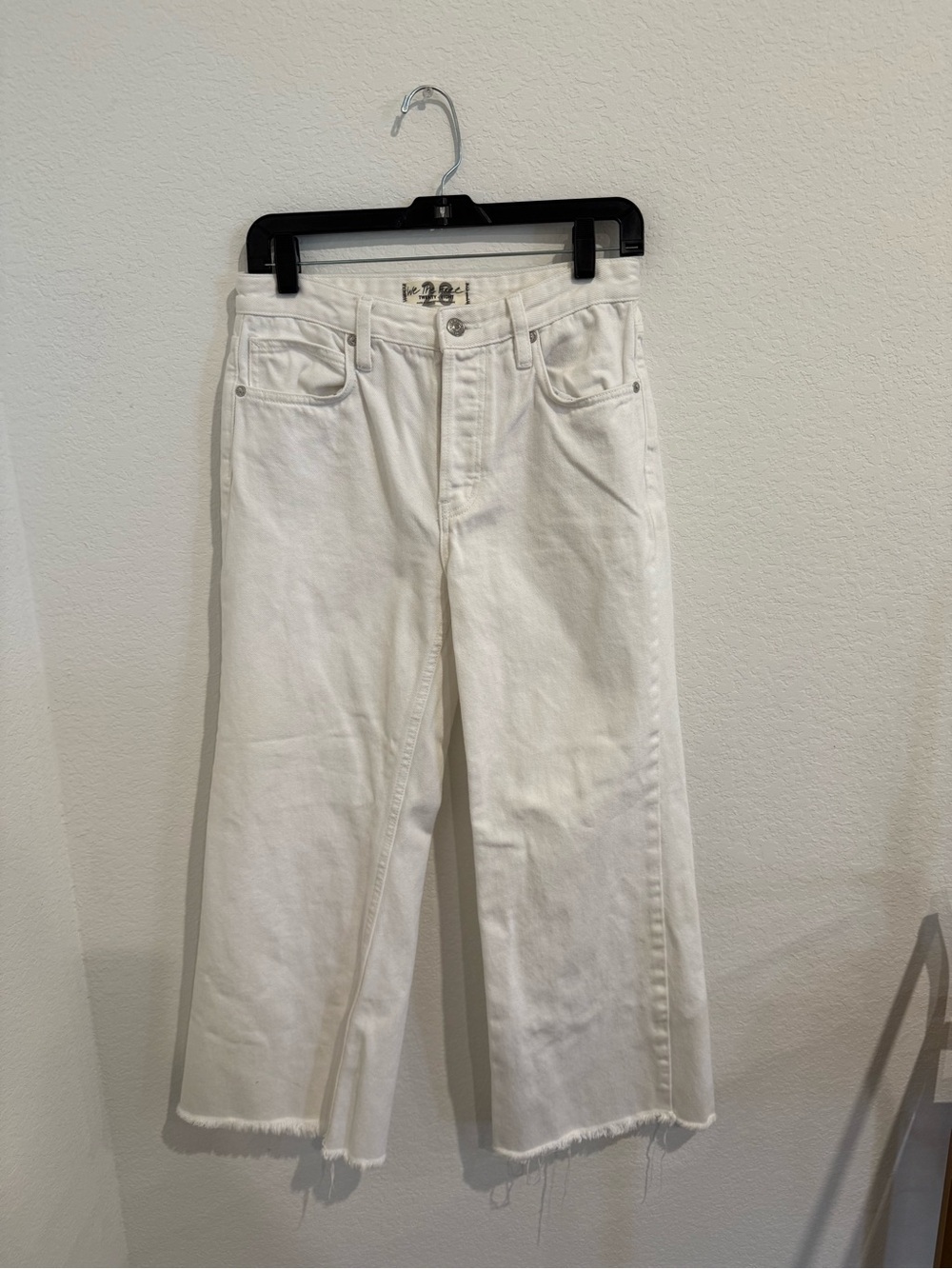 We the Free white jeans